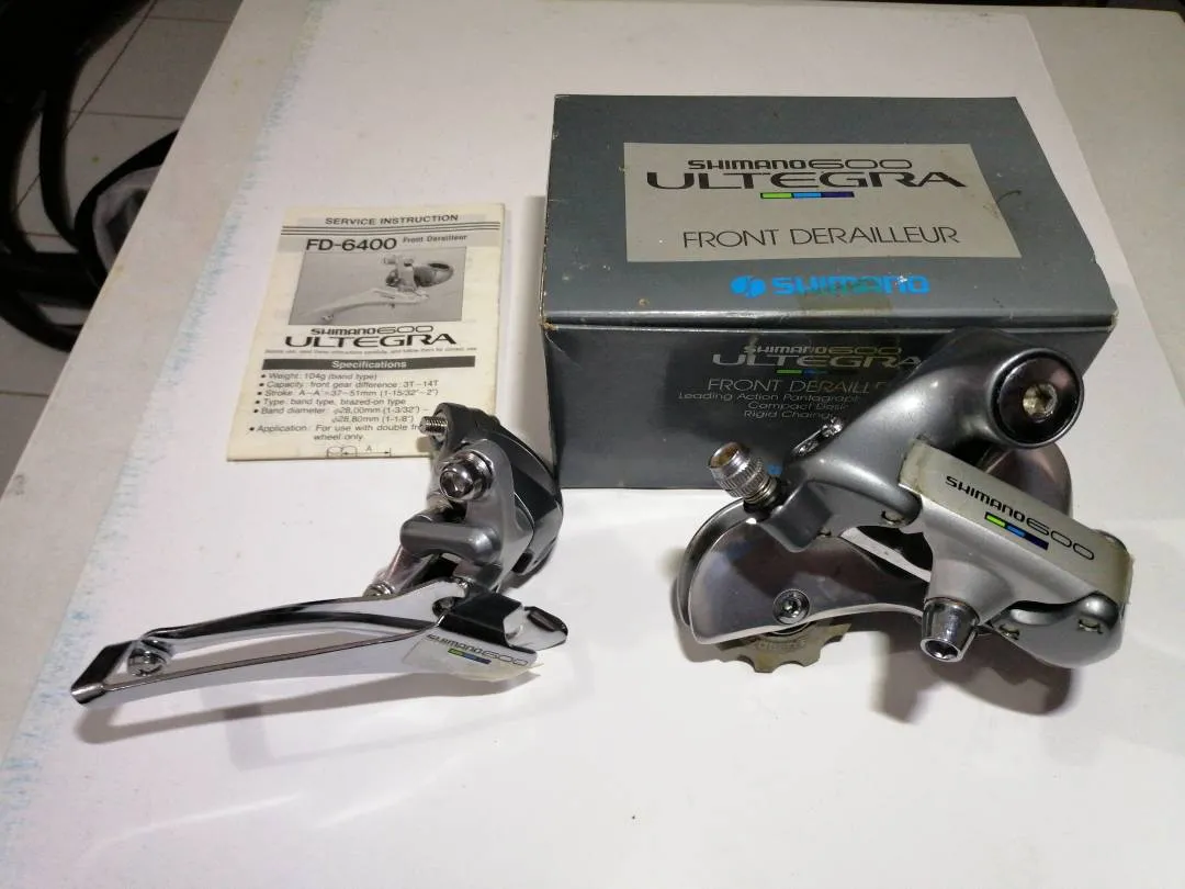 Shimano 600 Ultegra Tricolor #RD-6400 FD n RD derailleur