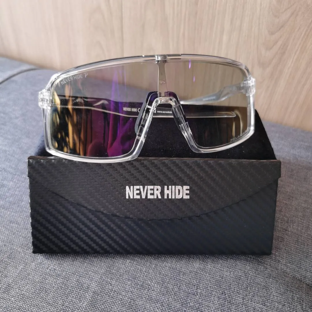 Never Hide Cycling Sunglasses with Photochromic Lens