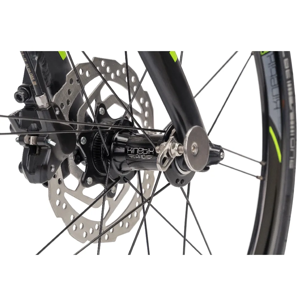 TERN VERGE P10 ALLOY FOLDING BIKE SHIMANO DEORE 10SPD (BLACK)
