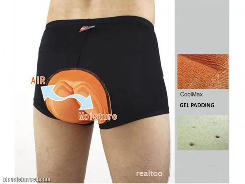 Realtoo Cycling Underwear (Gel Padding)