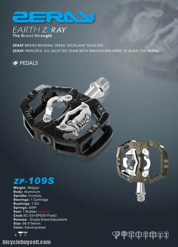 Zeray Dual Use MTB Pedal