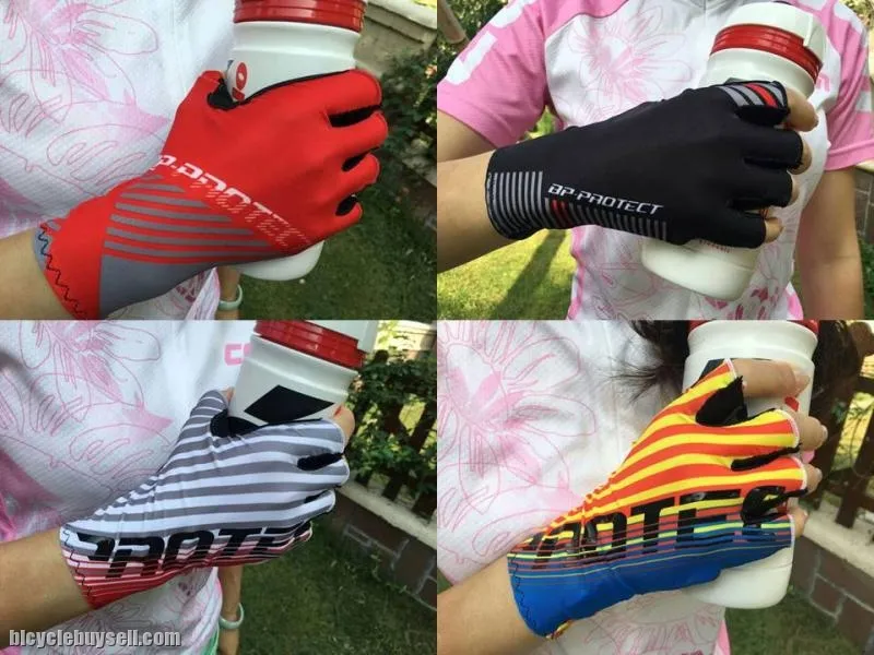 BP Protect High Cuff Half Finger Glove (Gel)