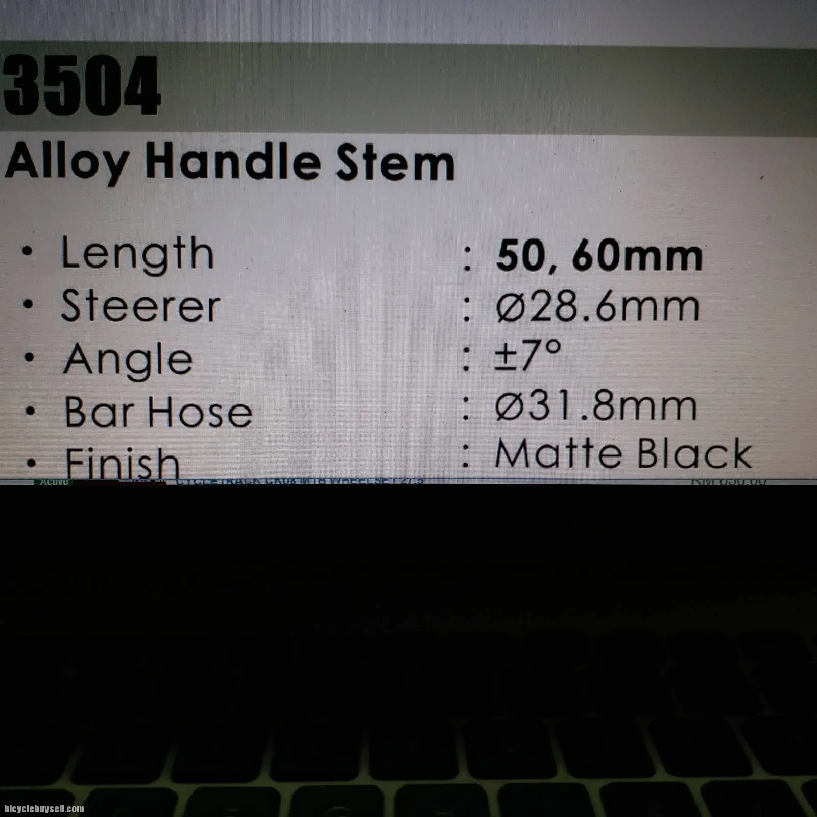 PROLITE STEM 50MM,60MM