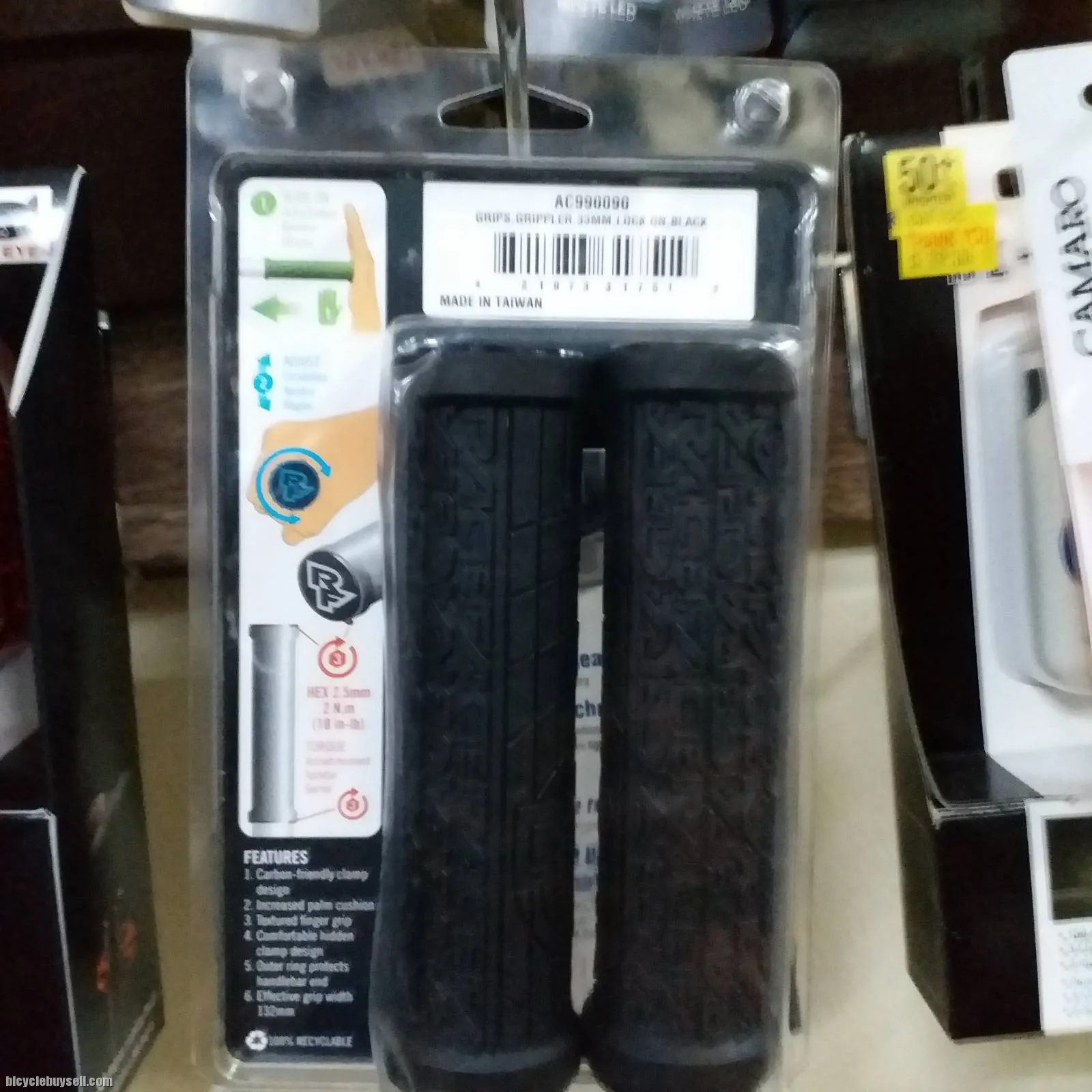 RACEFACE GRIPPLER 30MM/33MM LOCK ON HANDLEGRIP