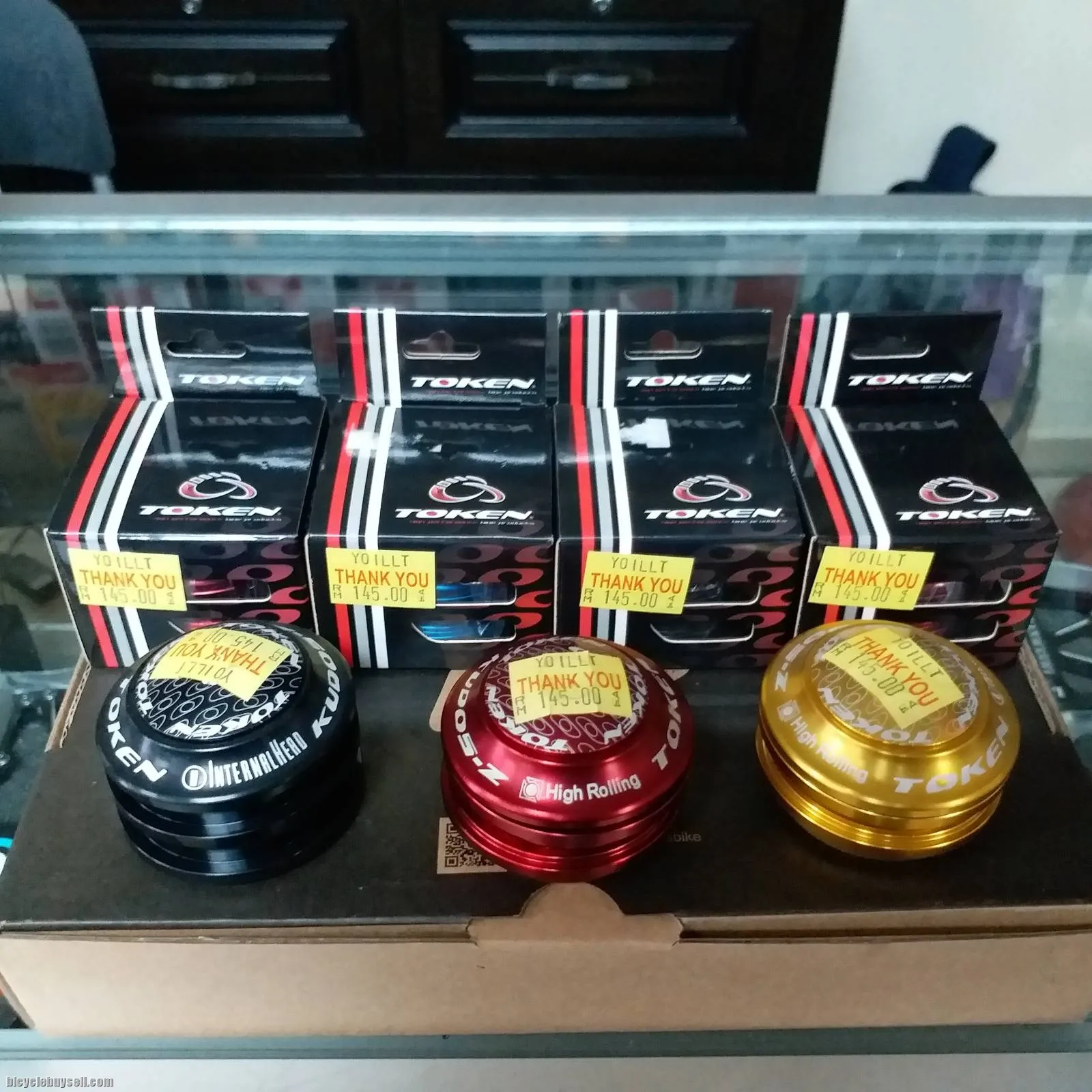TOKEN TK011A CNC ALLOY HEADSET 44MM/44MM