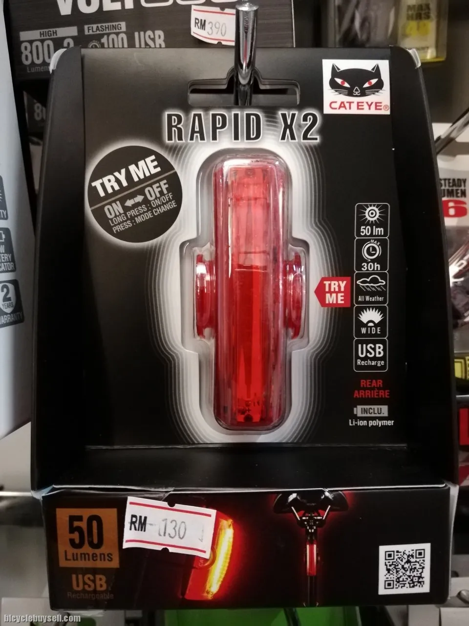 Usb Rechargable Back Light