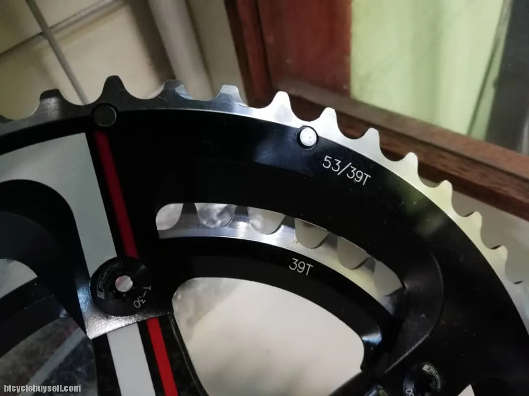 FSA K-FORCE LIGHT Crankset BBright for Cervelo and frame uses a 79mm wide bottom bracket shell