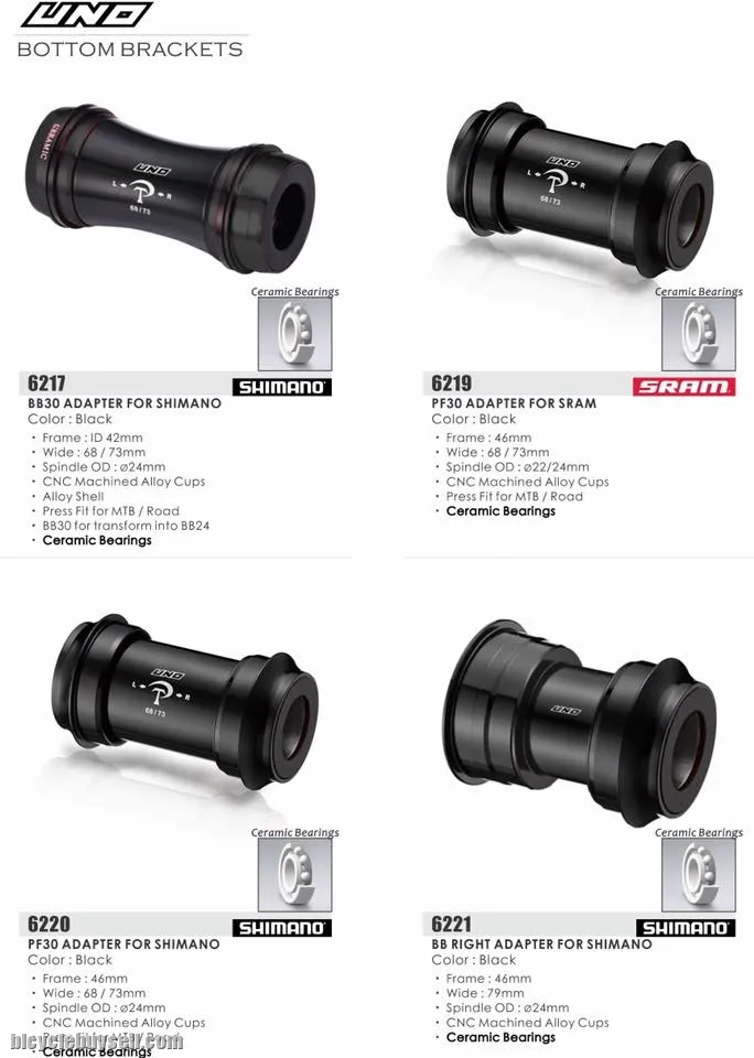 UNO PF30 Adapter for SRAM 6219 Ceramic