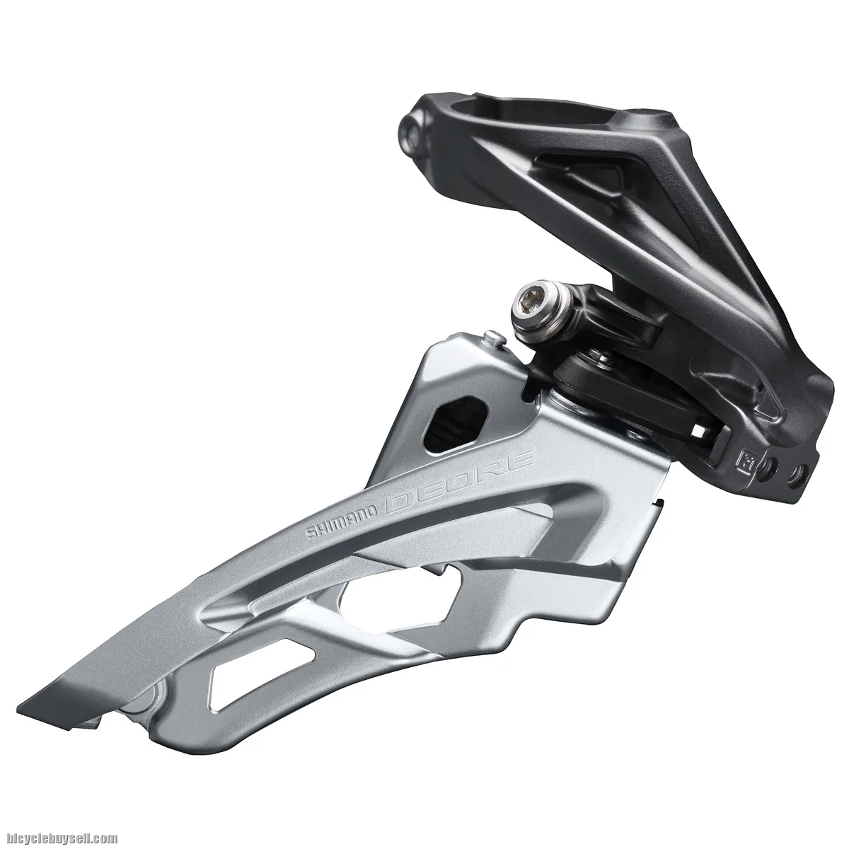 Shimano Deore FD-M6000-H Side Swing Front Derailleur 3x10-speed Front Pull - High Clamp - Black