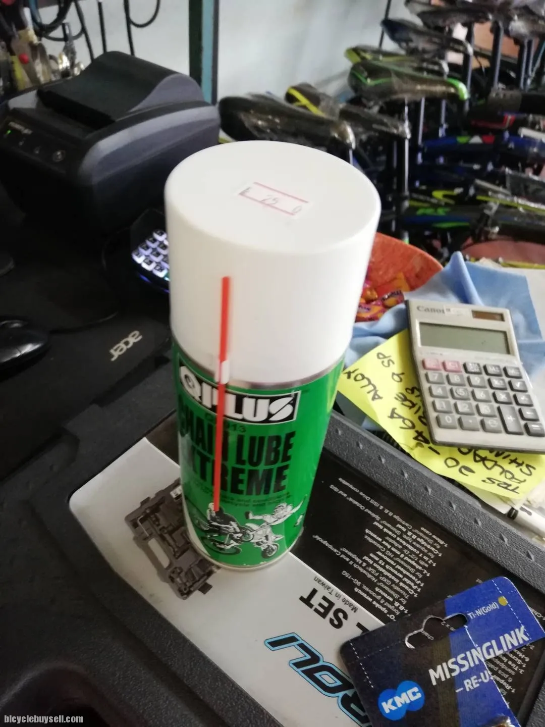 Q PLUS CHAIN LUBE EXTREME. Recommended