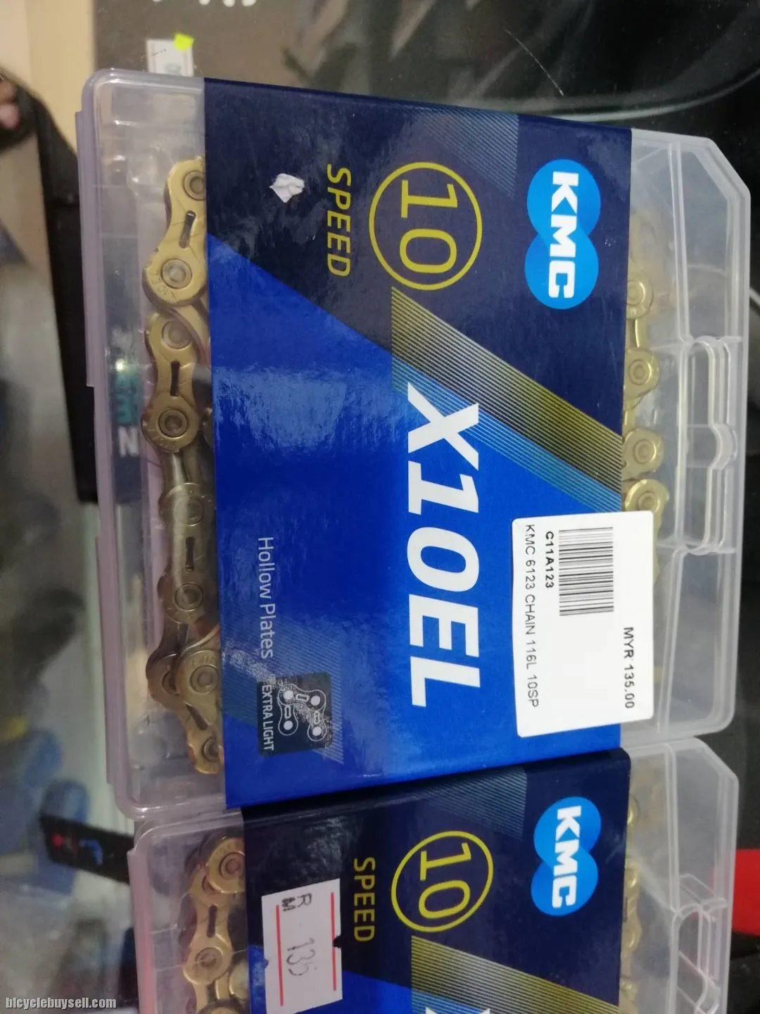 KMC X10EL Gold Heavy Duty Chain