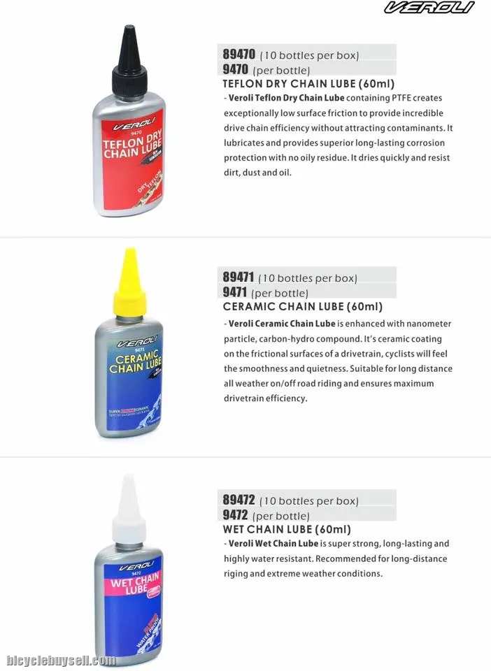 VEROLI LUBRICANT CHAIN LUBE