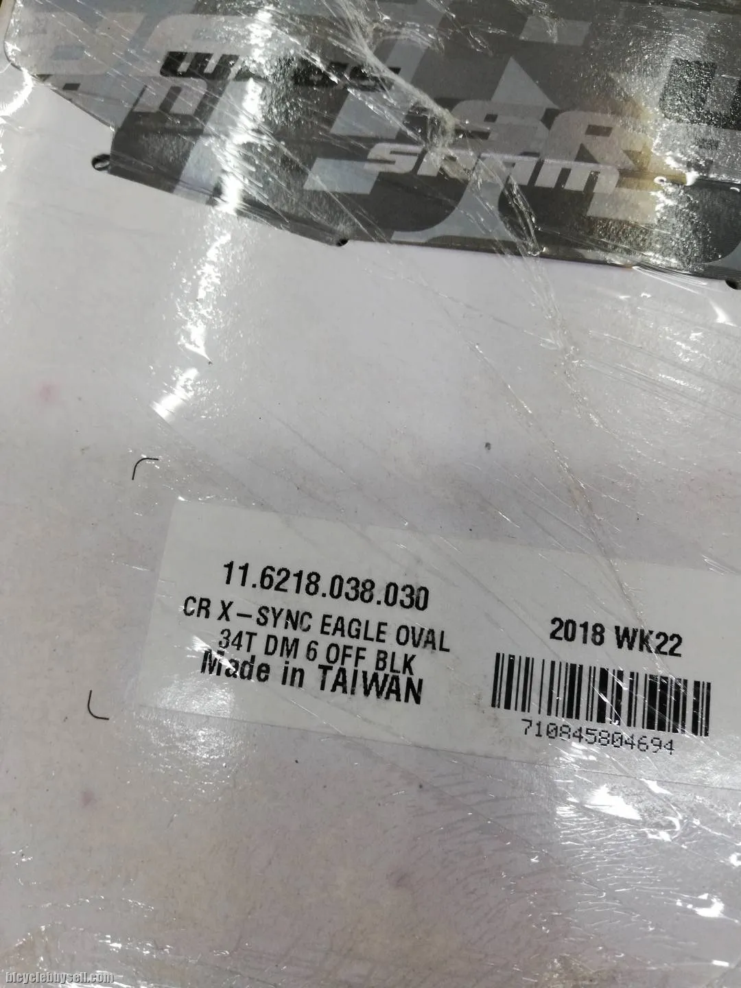 SRAM X-SYNC EAGLE 34T 6MM OFFSET OVAL CHAINRING