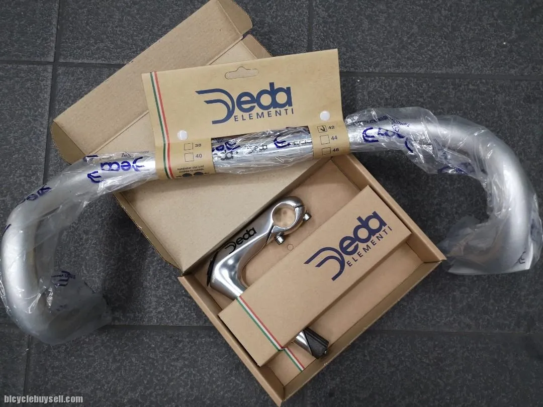 Deda Murex quill stem &amp; Speciale classic chrome handle stem &amp; bar