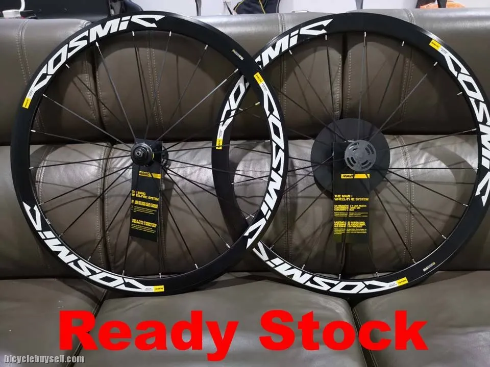 Mavic Cosmic 40mm Aero High Profile v brake 700c QR clincher Fixie bike Alloy Wheelset