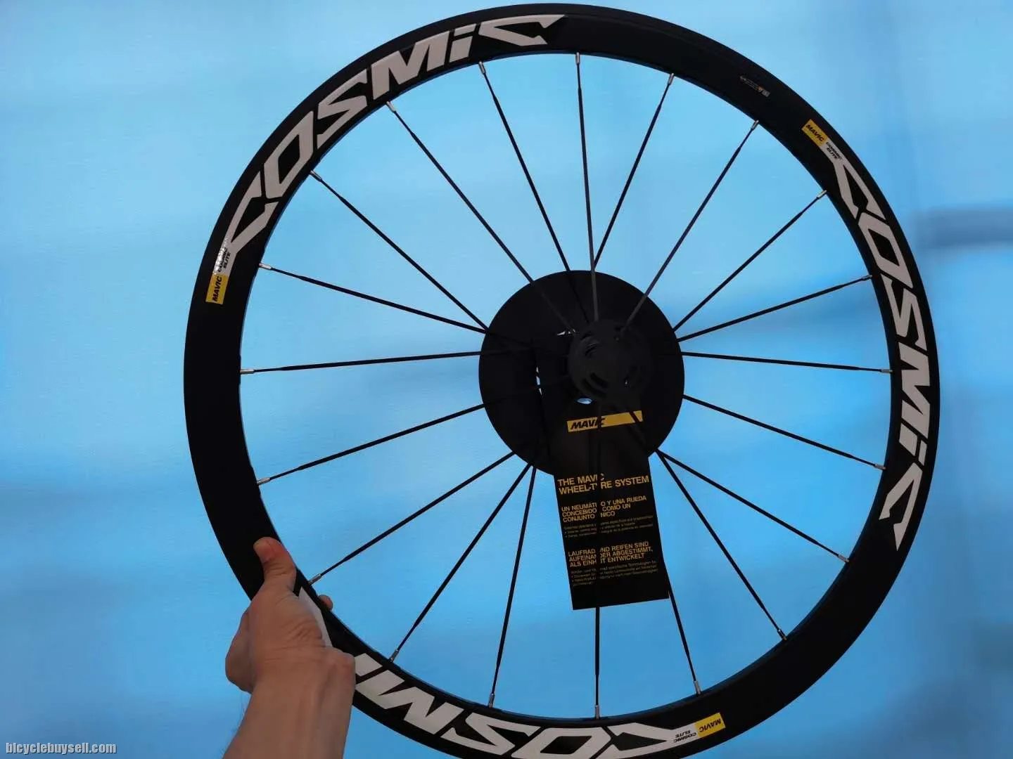 Mavic Cosmic 40mm Aero High Profile v brake 700c QR clincher Fixie bike Alloy Wheelset