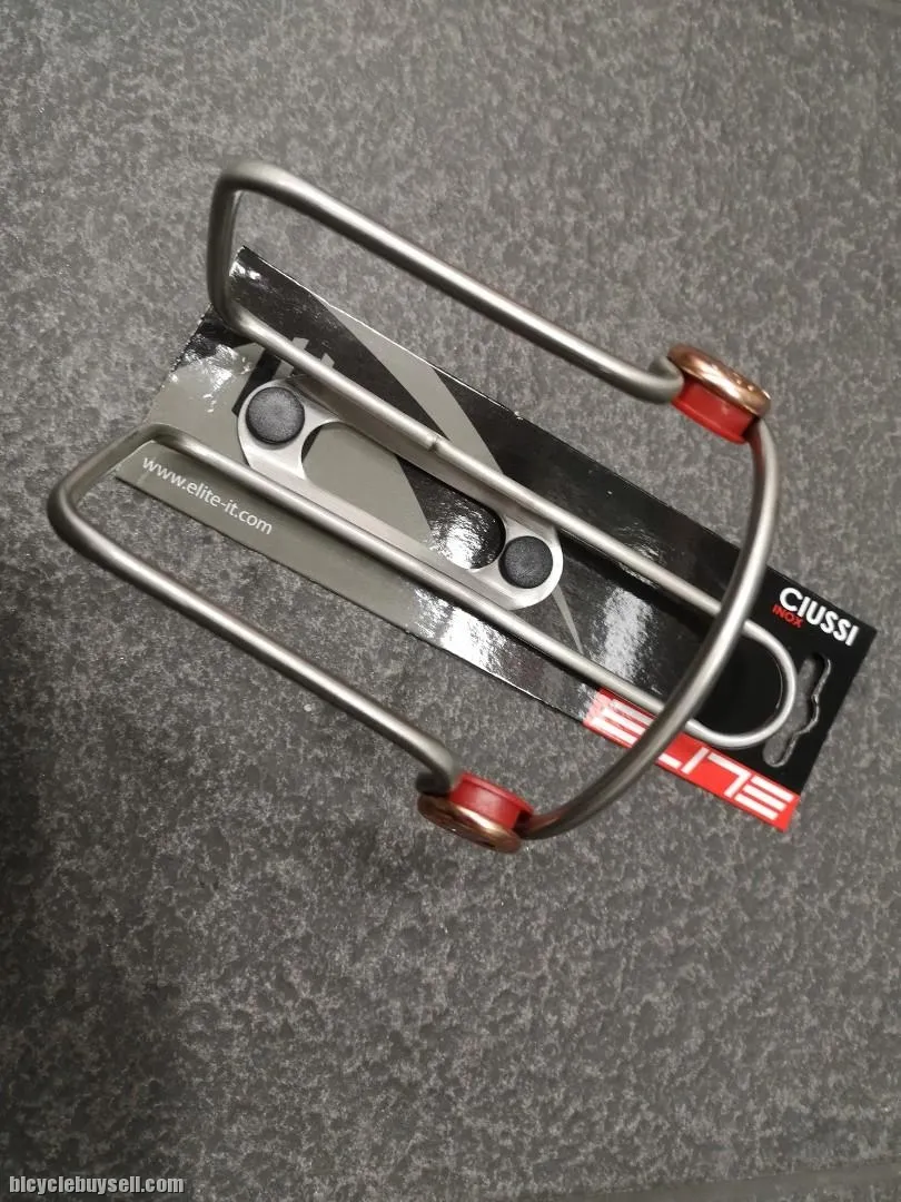 Elite Ciussi Inox Vintage Stainless Steel Bottle Cage