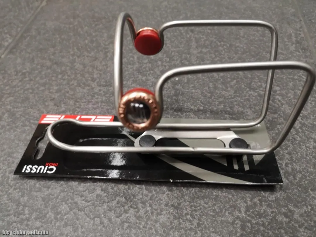 Elite Ciussi Inox Vintage Stainless Steel Bottle Cage