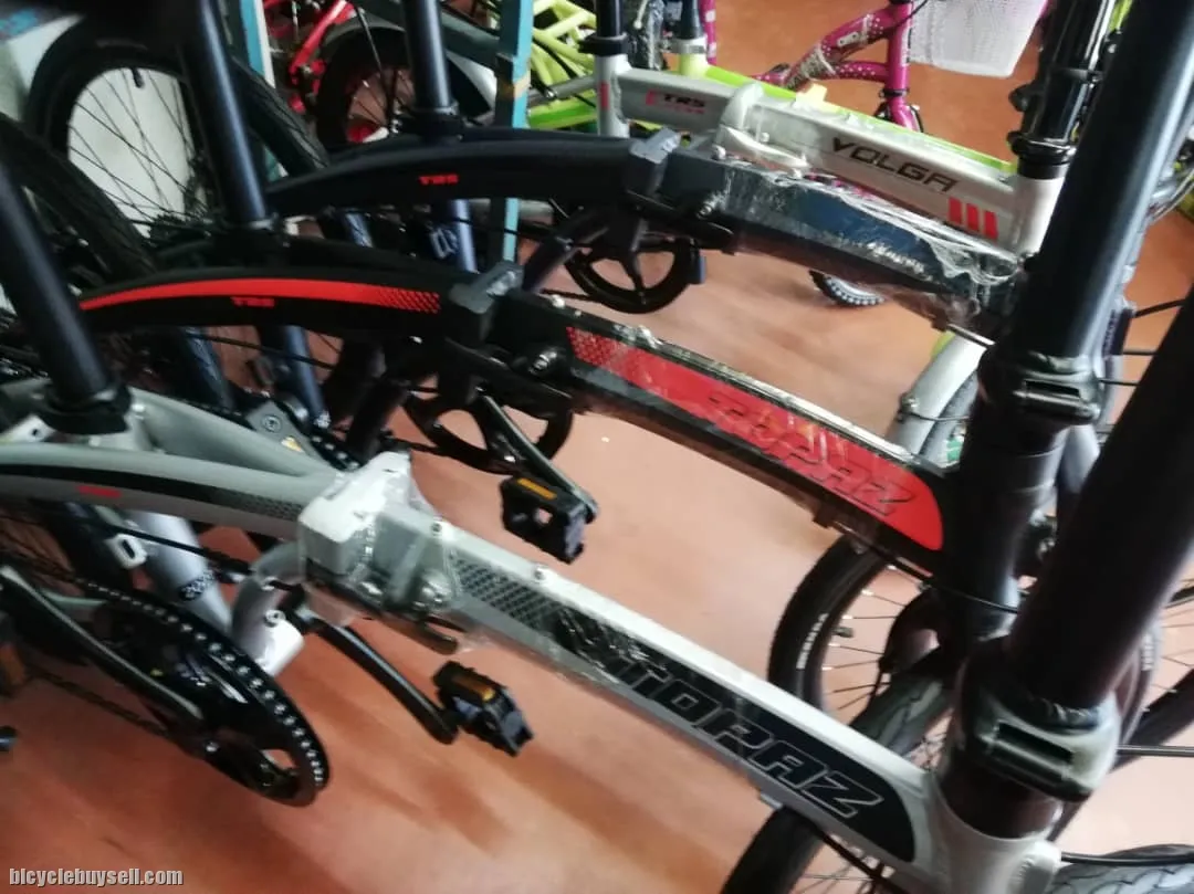 TRS TOPAZ 8 SPEED FOLDING BIKE