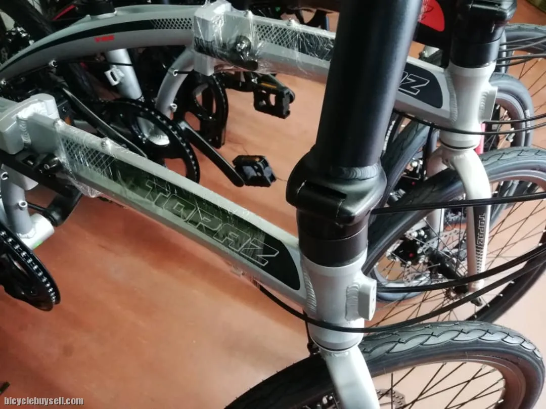 TRS TOPAZ 8 SPEED FOLDING BIKE
