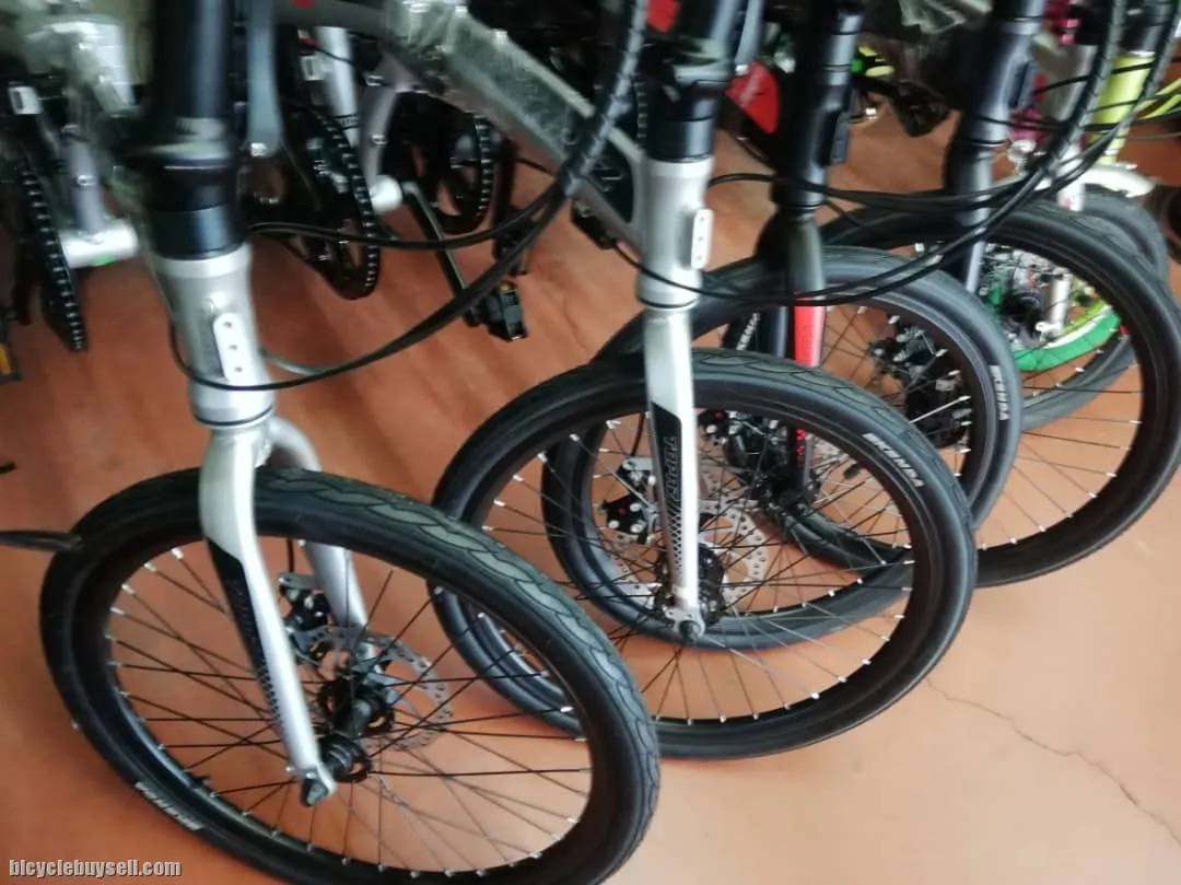 TRS TOPAZ 8 SPEED FOLDING BIKE
