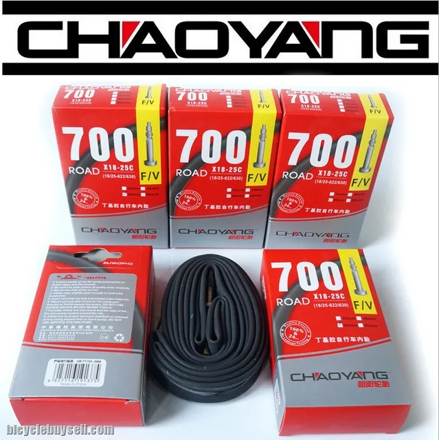 Chaoyang  700c 18-25c FV Presta Roadbike Tube 80mm