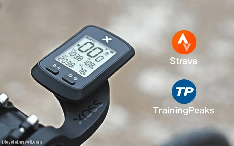 XOSS G+ SMART GPS CYCLING COMPUTER. SUPPORT STRAVA AND TRAINING PEAKS