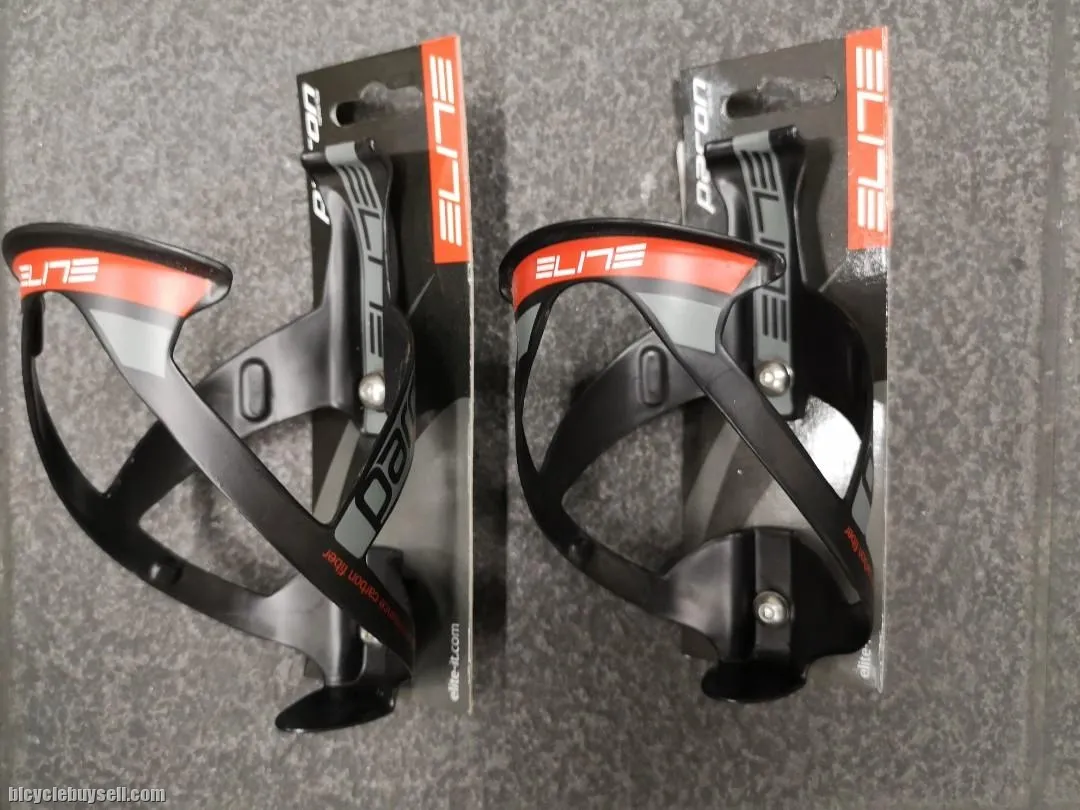 Elite Paron Carbon bottle cage set