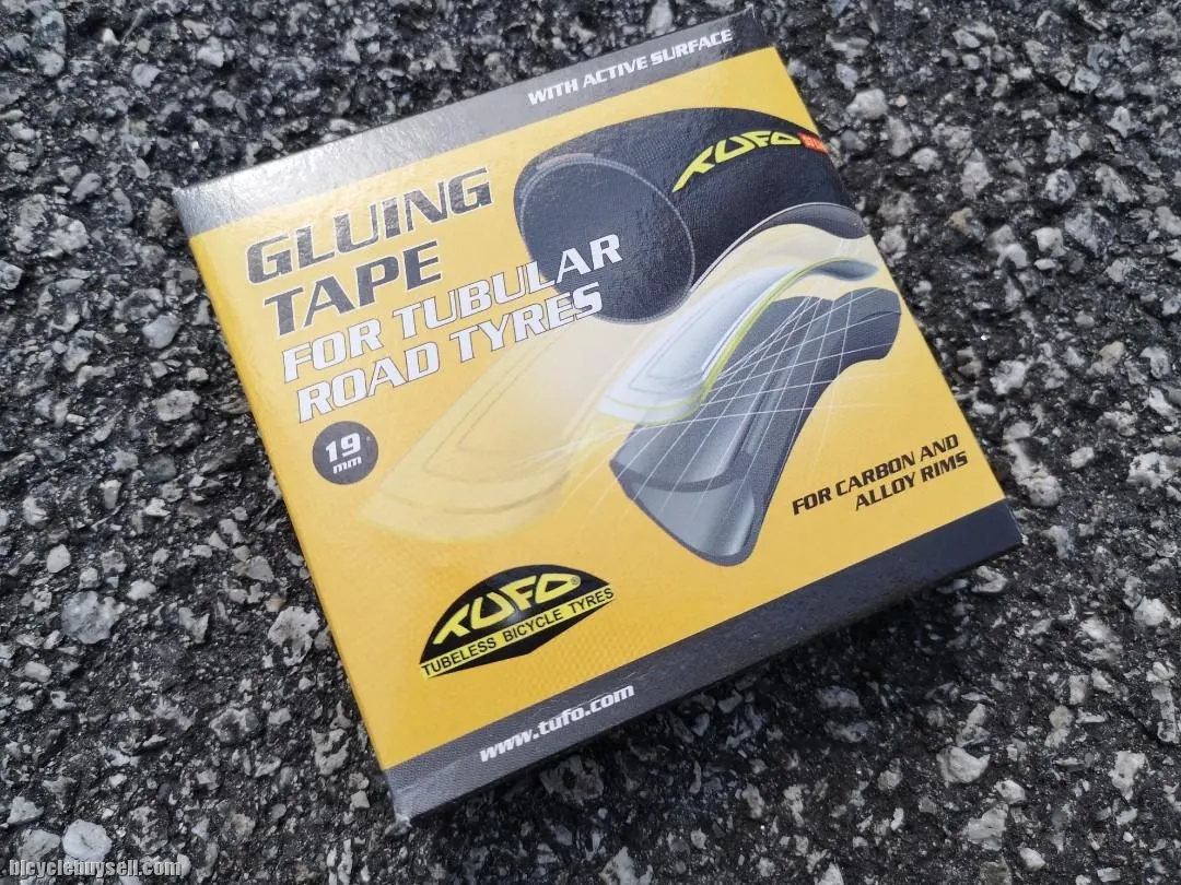 Tufo tubular adhesive gluing tape