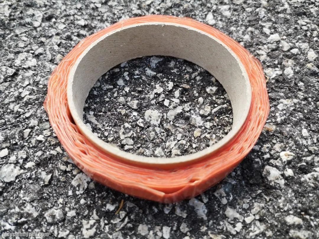 Tufo tubular adhesive gluing tape