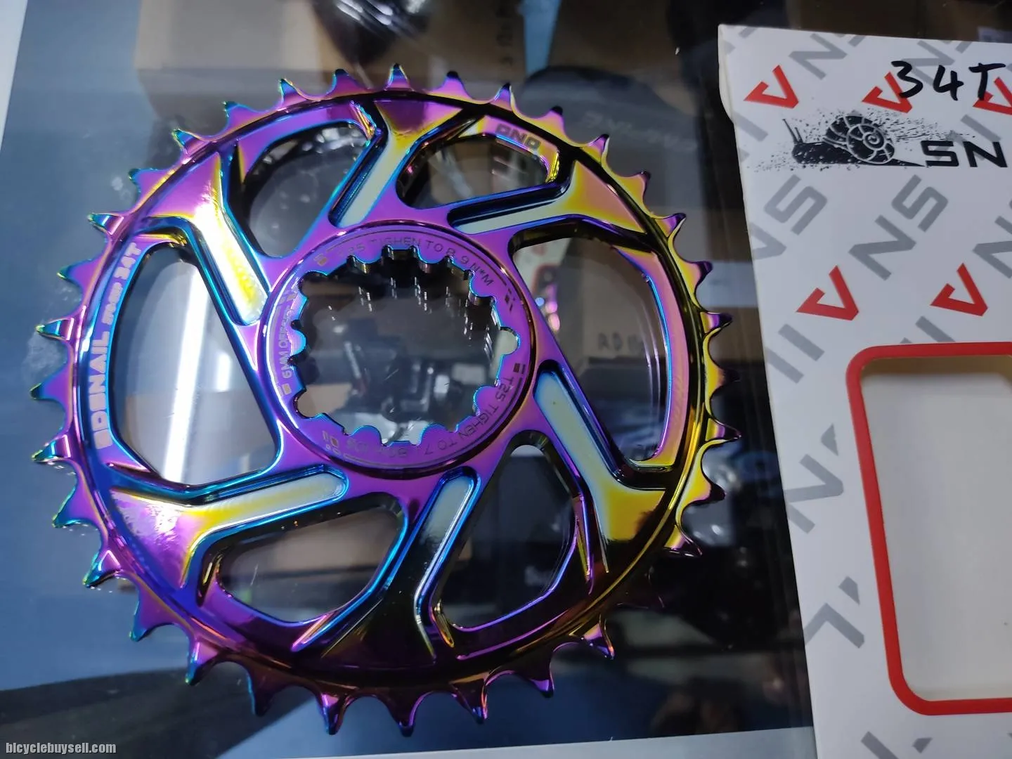 SNAIL RAINBOW DIRECT MOUNT 34T CHAINRING