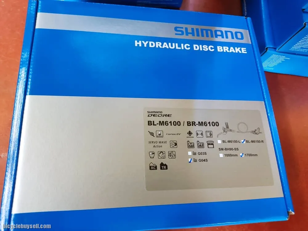 Shimano DEORE BR-M6100 Post-Mount G04S Brake Caliper 2 piston