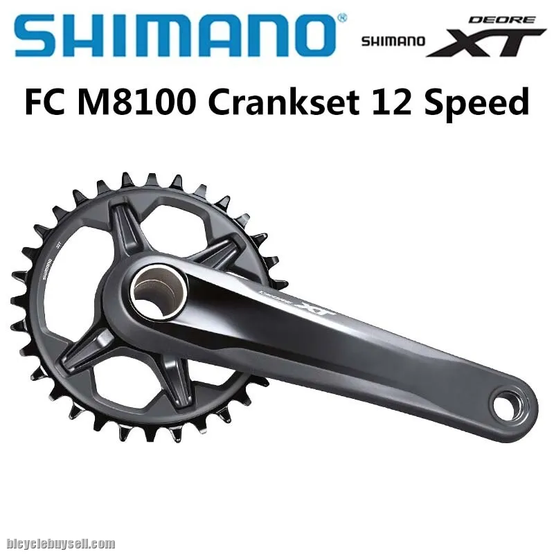 SHIMANO CRANKSET DEORE XT FC-M8100 34T/170MM