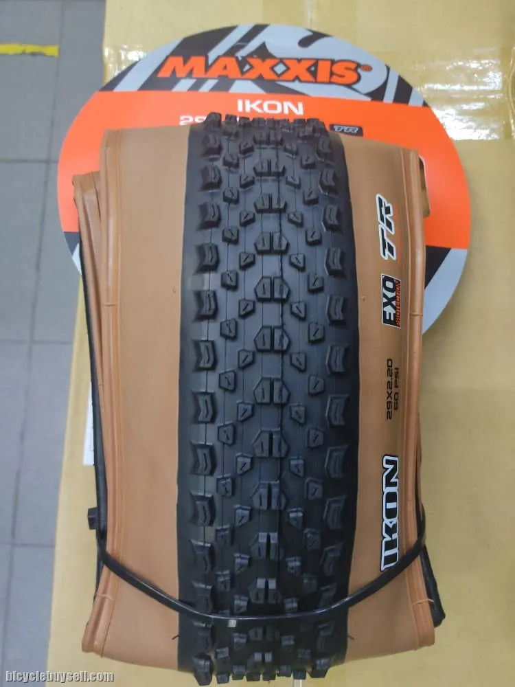MAXXIS IKON 29 27.5 2.20 TAN WALL TUBELESS READY MTB TIRES