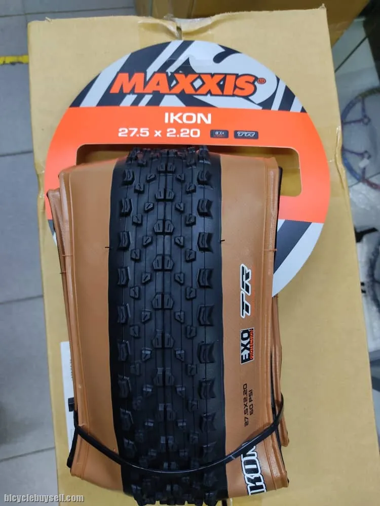 MAXXIS IKON 29 27.5 2.20 TAN WALL TUBELESS READY MTB TIRES