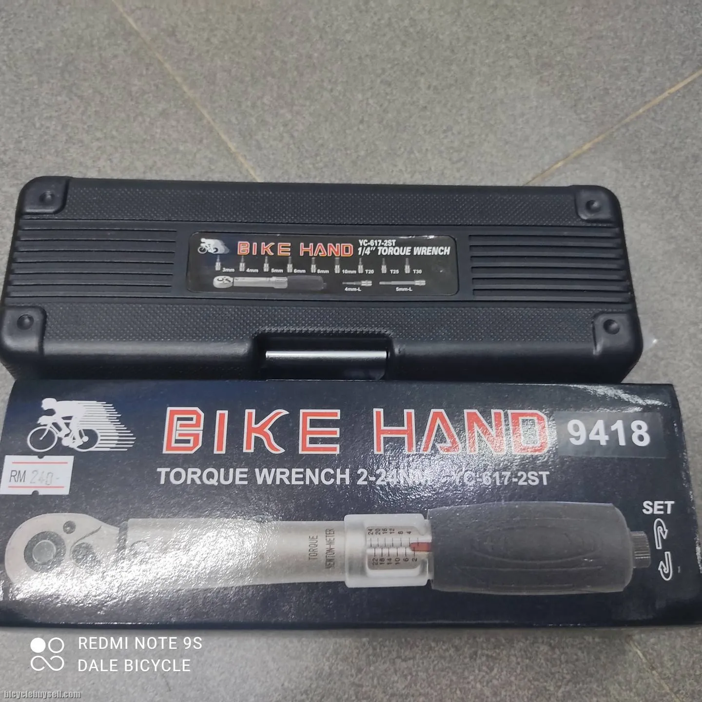 BIKE HAND TORQUE WRENCH 2-24nm