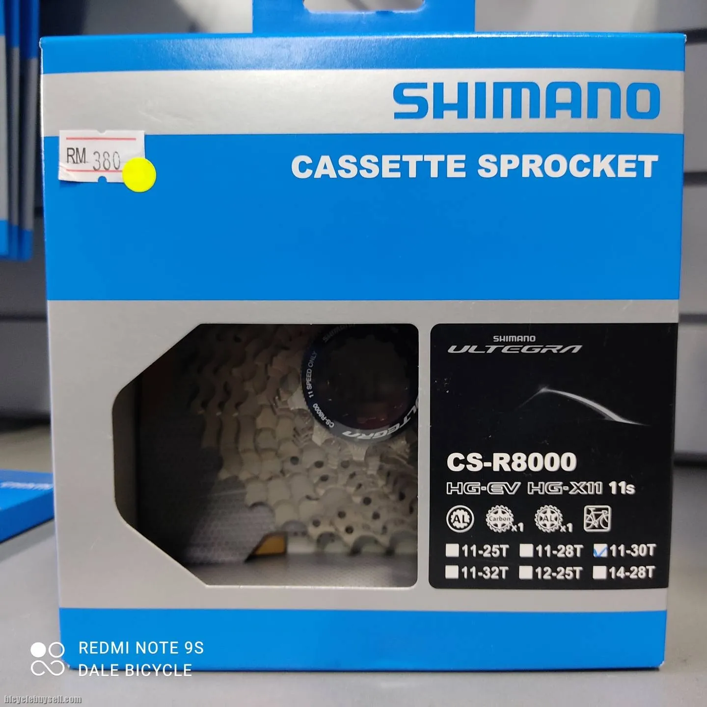 SHIMANO ULTEGRA R8000 11-28T 11-30T 11-32T CASSETTE