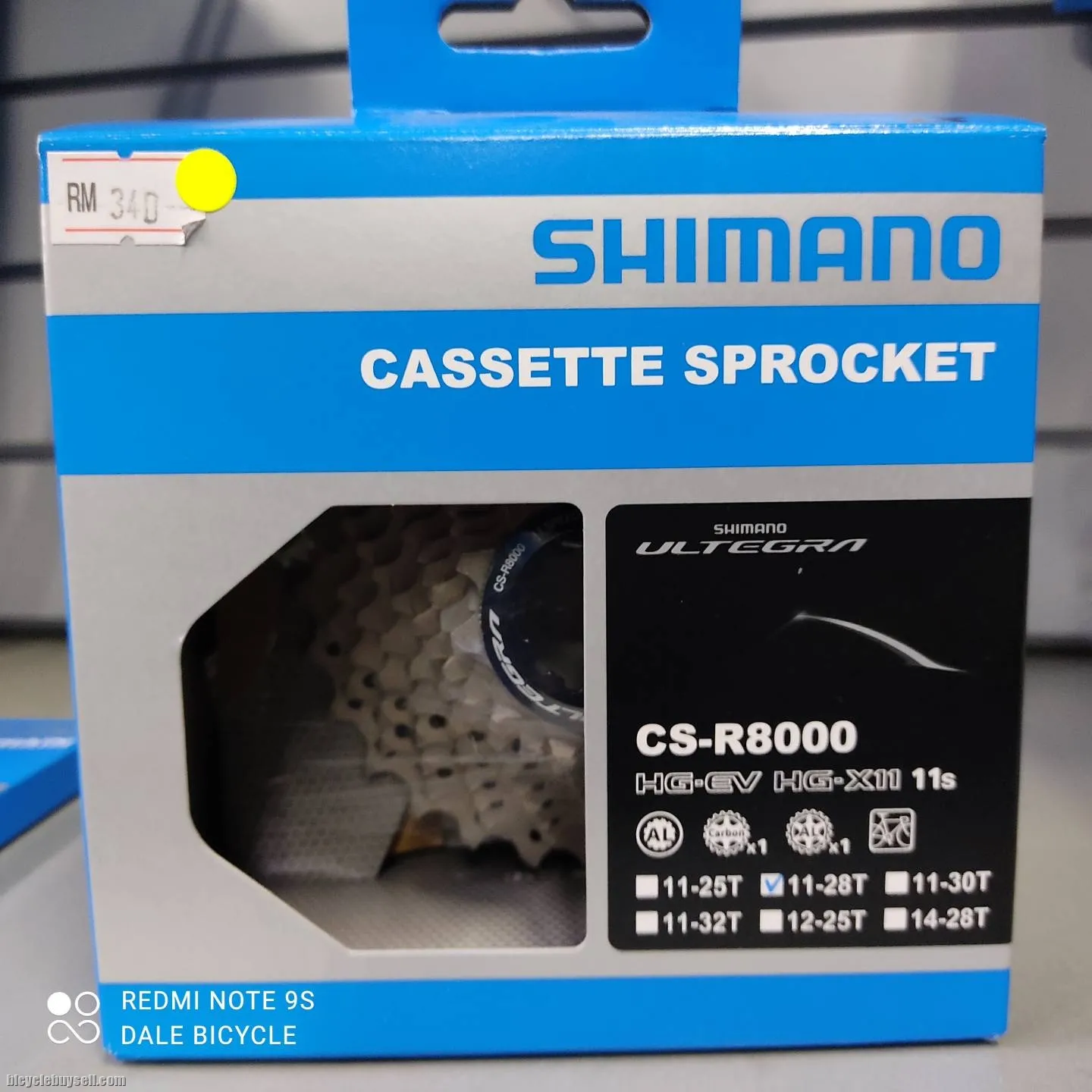 SHIMANO ULTEGRA R8000 11-28T 11-30T 11-32T CASSETTE