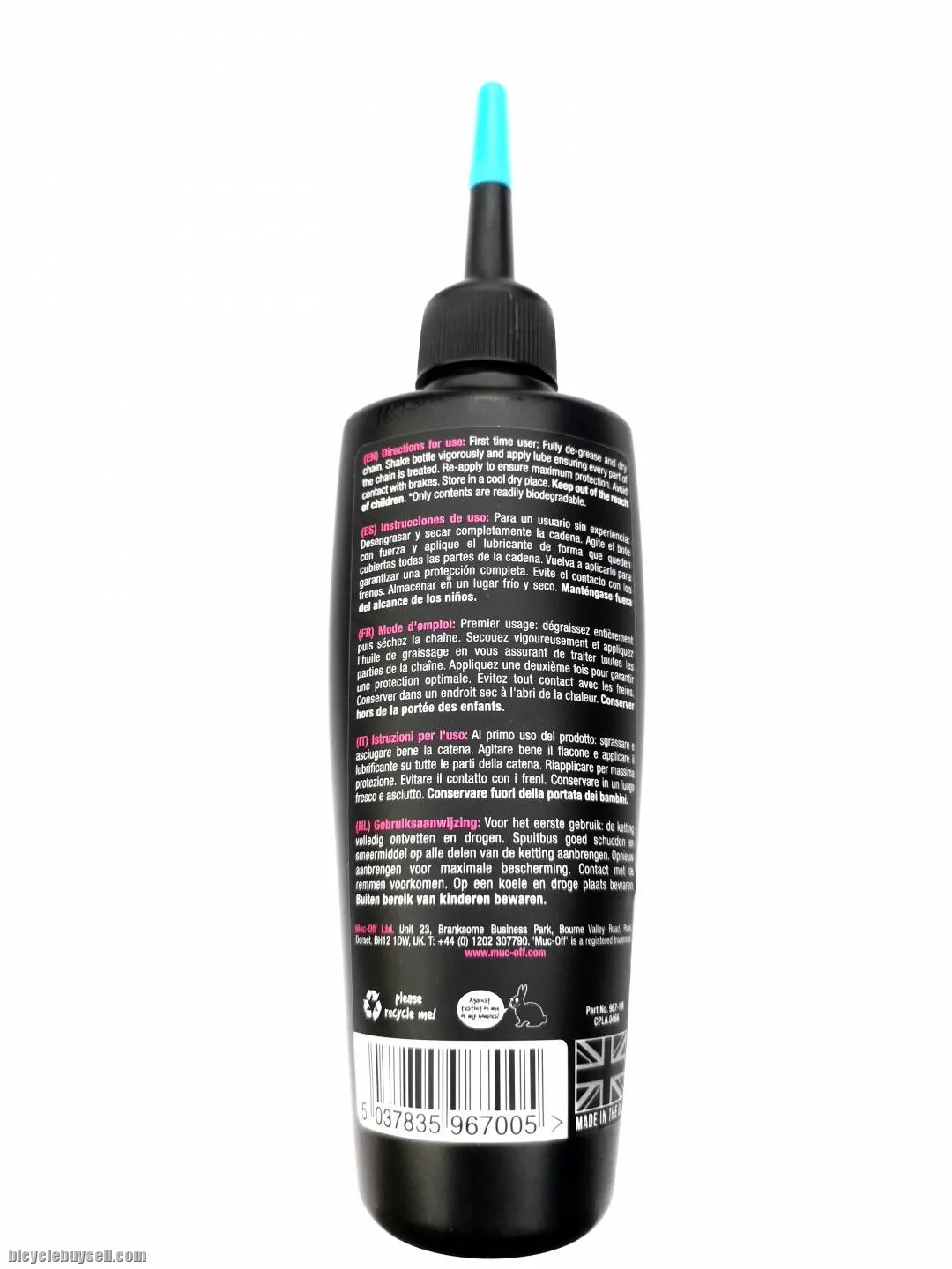 Muc Off Bicycle Wet Lube 120ml