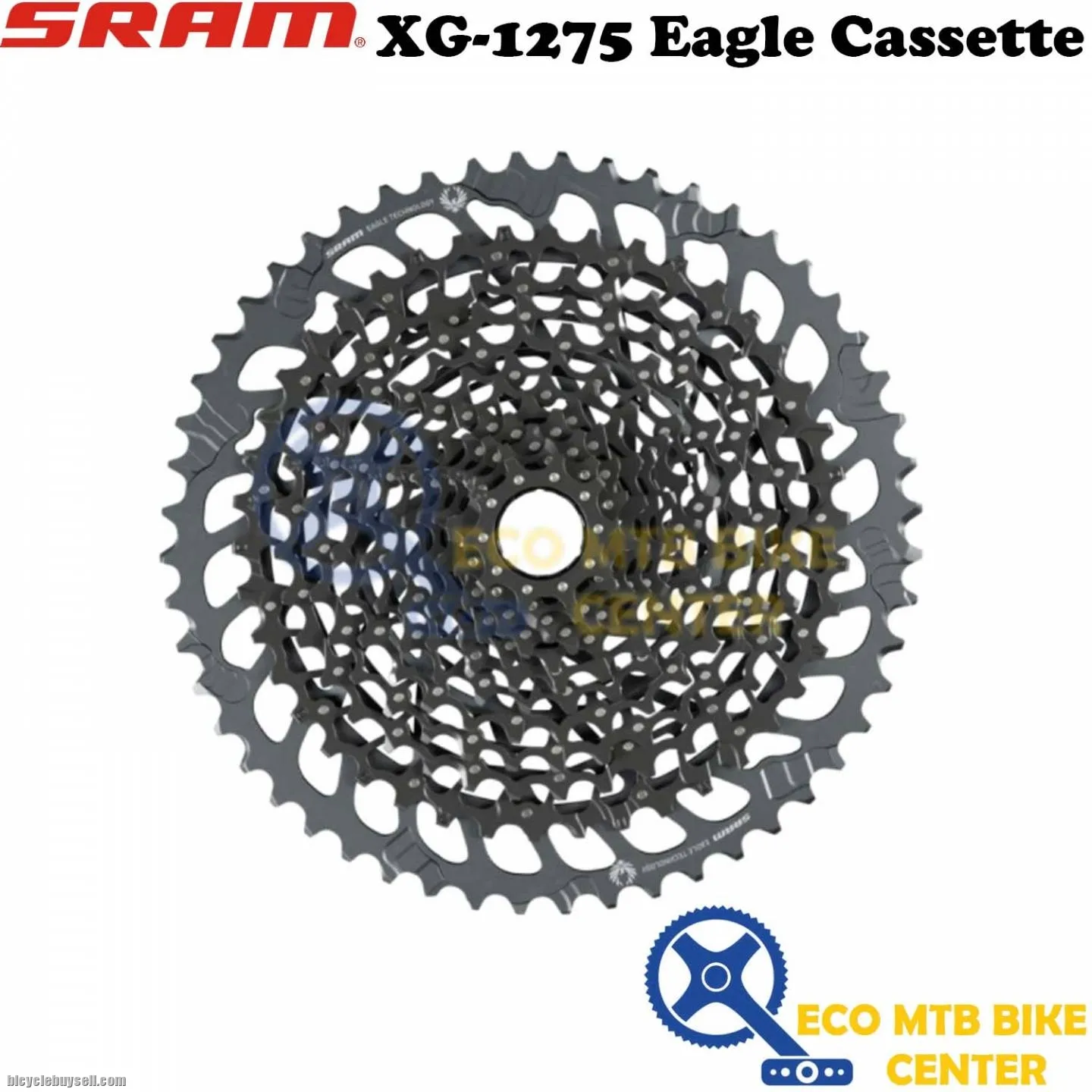 SRAM XG-1275 Eagle Cassette 12Speed 10-52T