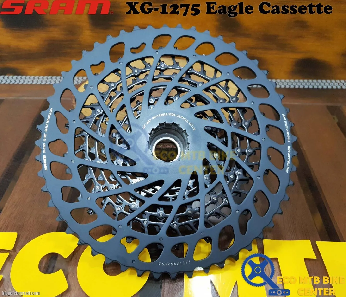 SRAM XG-1275 Eagle Cassette 12Speed 10-52T