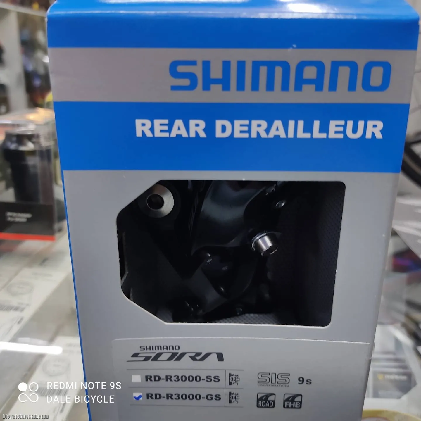 SHIMANO SORA REAR DERAILLEUR LONG CAGE 9S