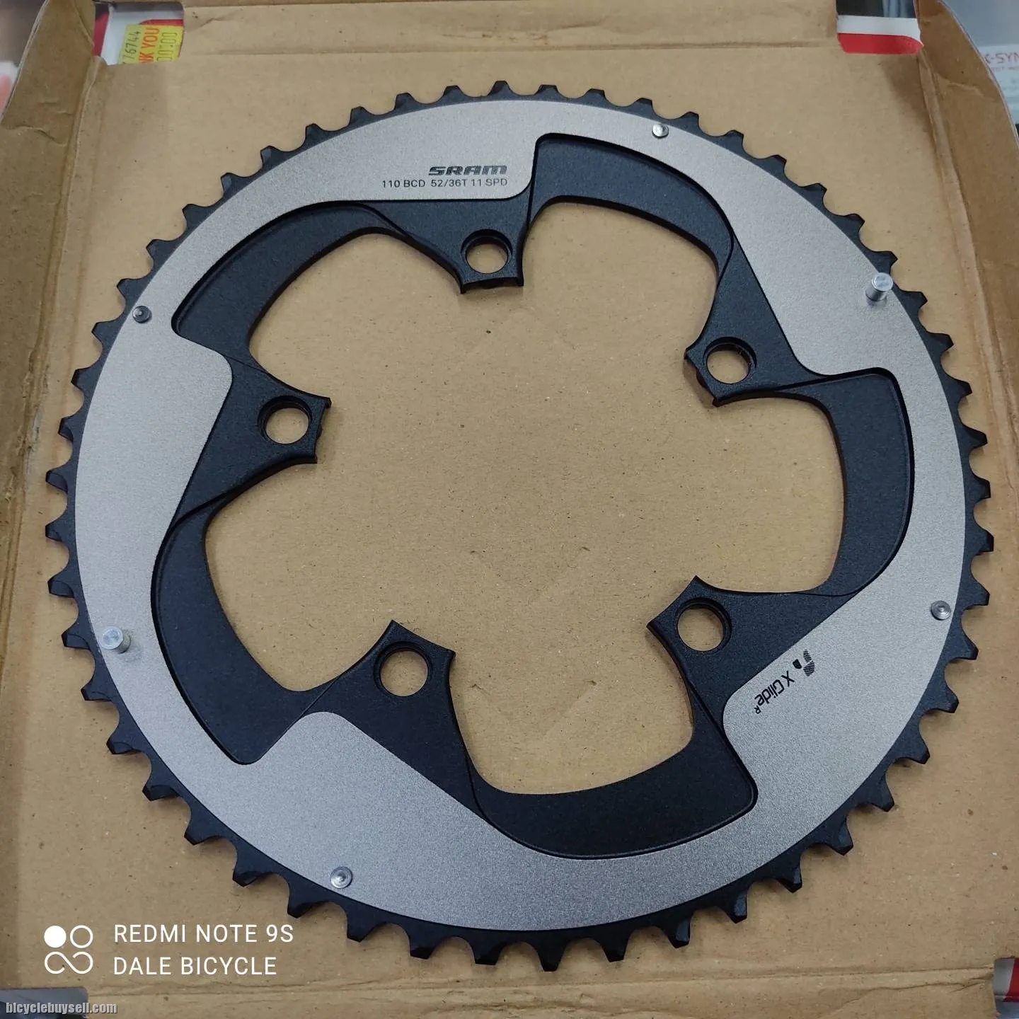 SRAM RED 22 ROAD CHAINRING 52t