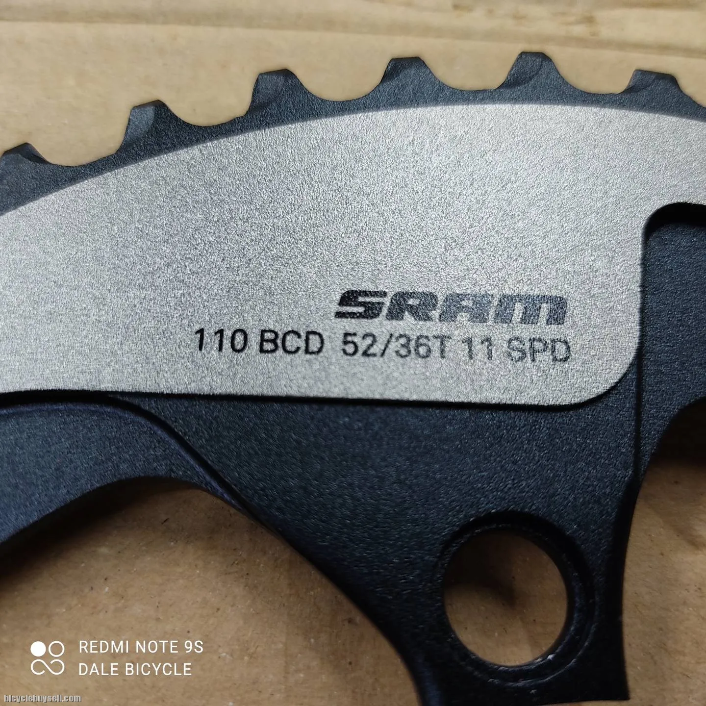 SRAM RED 22 ROAD CHAINRING 52t