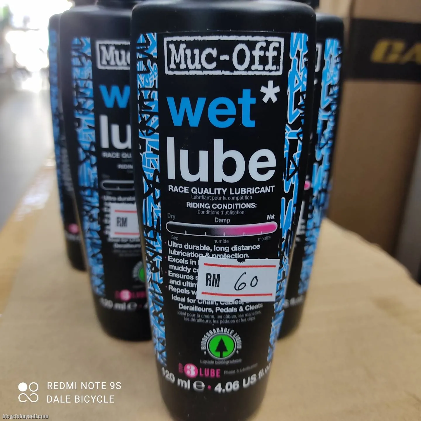 MUC-OFF DRY/WET LUBE BICYCLE DRY WEATHER LUBE
