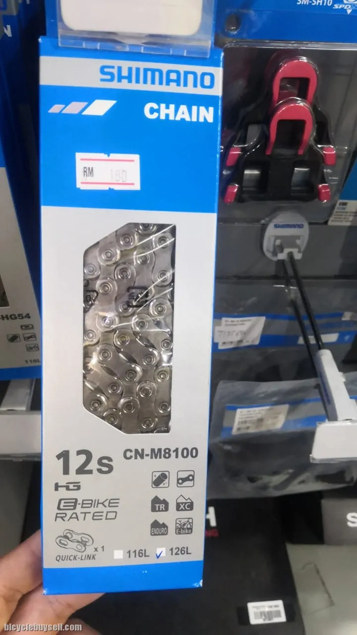 SHIMANO HG CN-M8100 XT 12 Speed Chain
