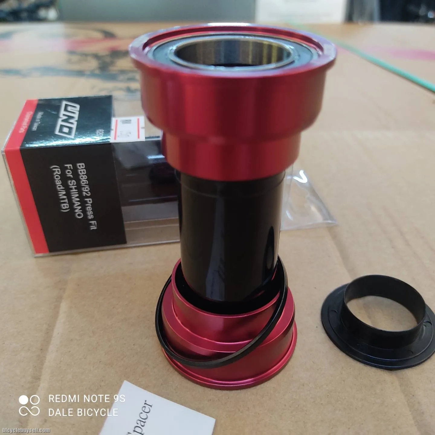 UNO press fit  bottom bracket BB86/92 for Shimano