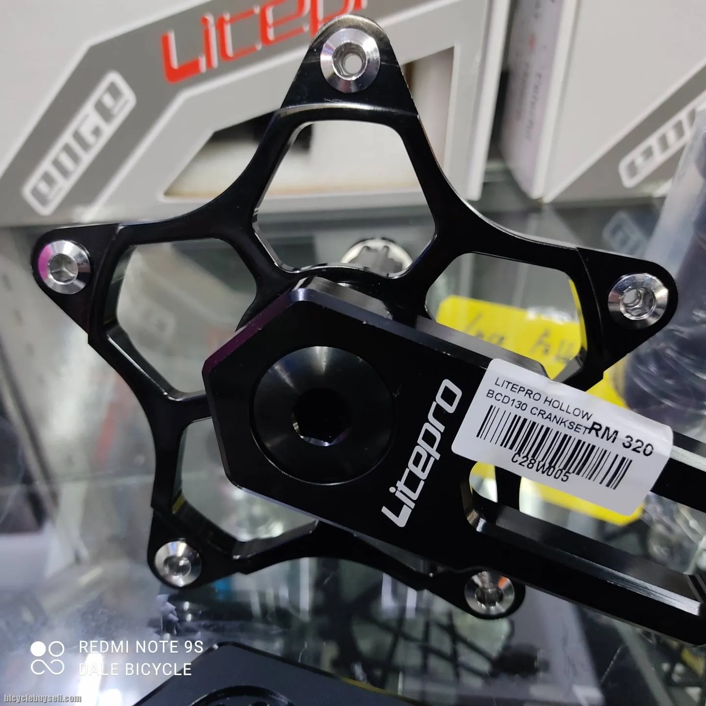 LITEPRO HOLLOW BCD130 CRANKSET