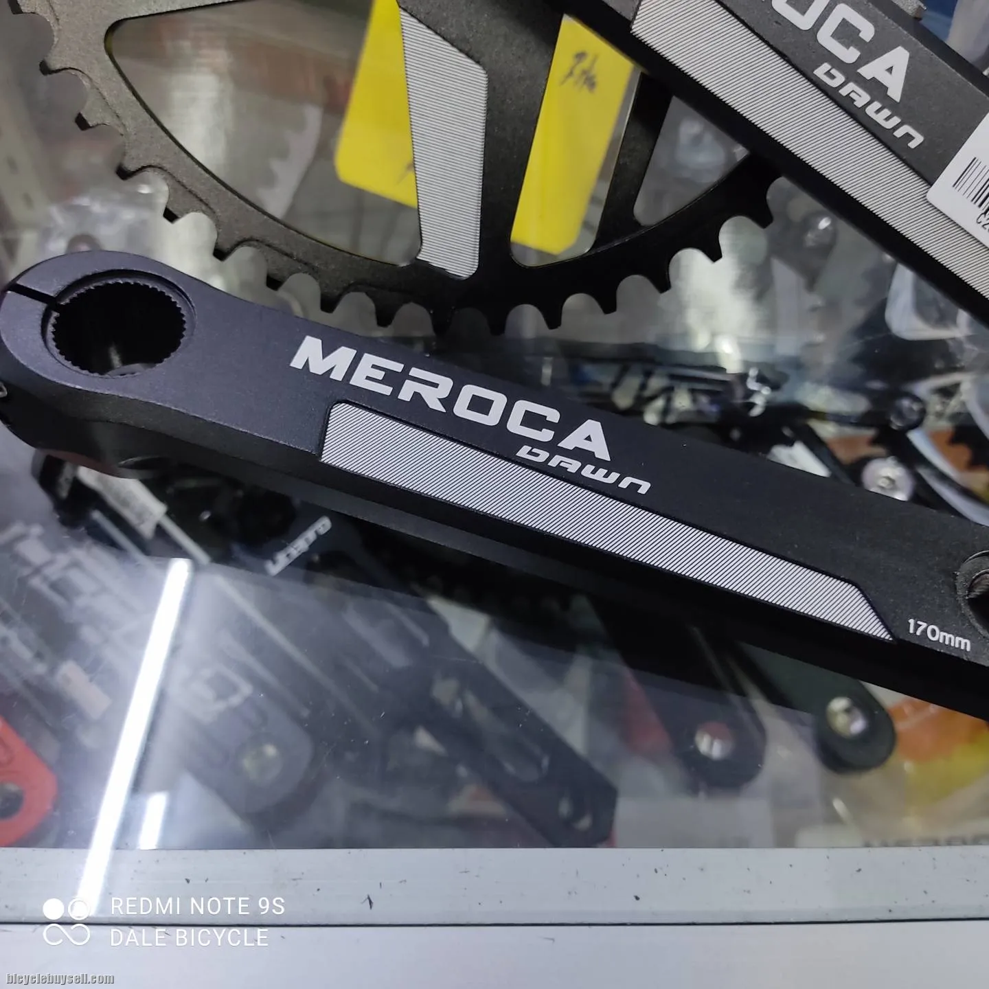 MEROCA ROAD CRANKSET 48t SINGLE CHAINRING