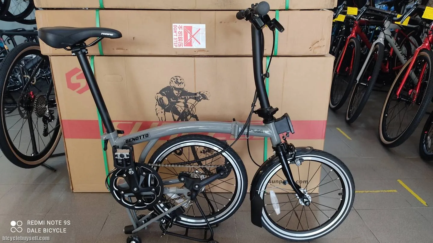 BENOTTO VOLGA 16" FOLDING BIKE with 3 Speed STURMEY ARCHER SRF3 NEGO